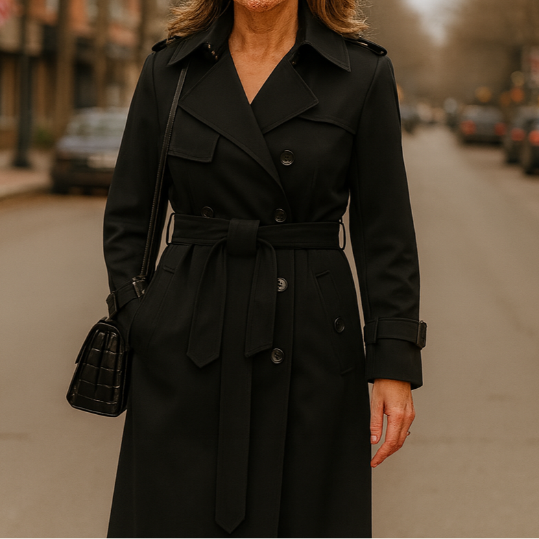 Jade Trench Coat