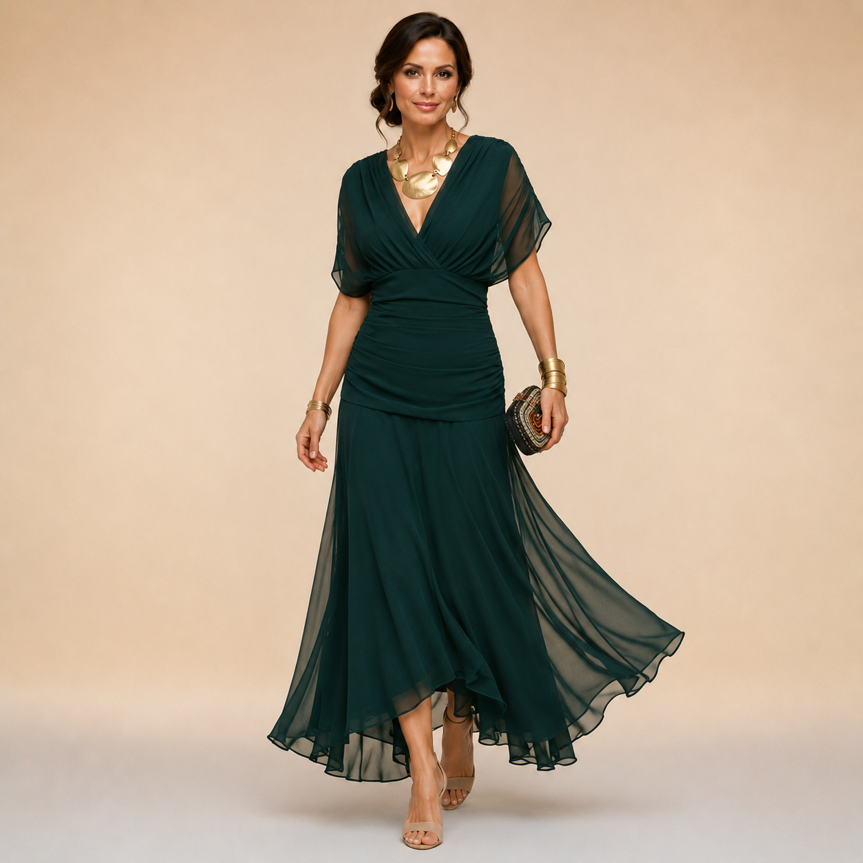Emma Elegant Maxi Dress