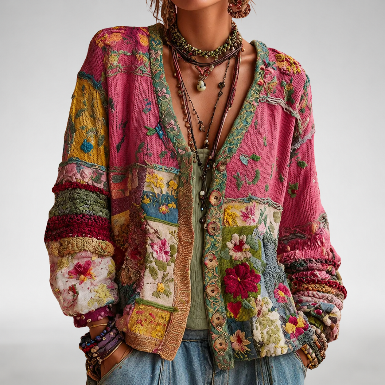 Milla™ Boho Knit Jacket