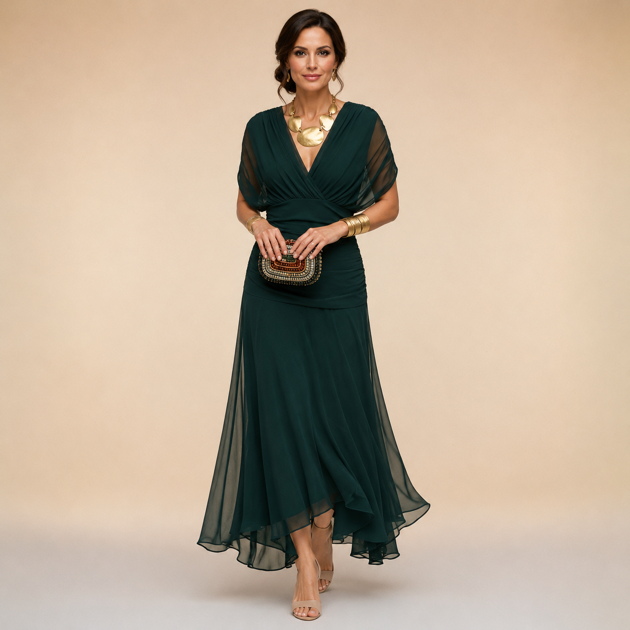 Emma Elegant Maxi Dress