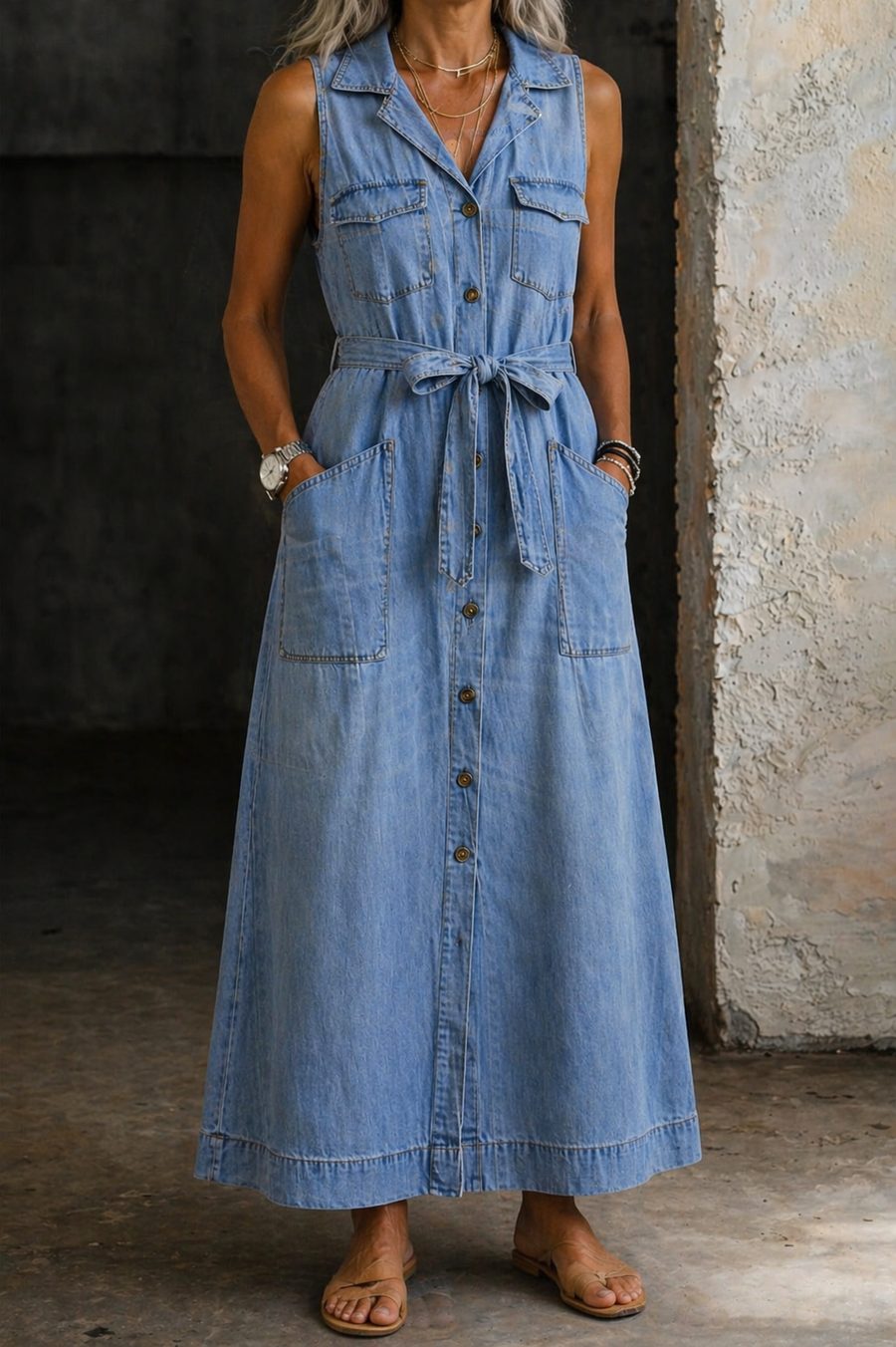 Susana Denim Dress