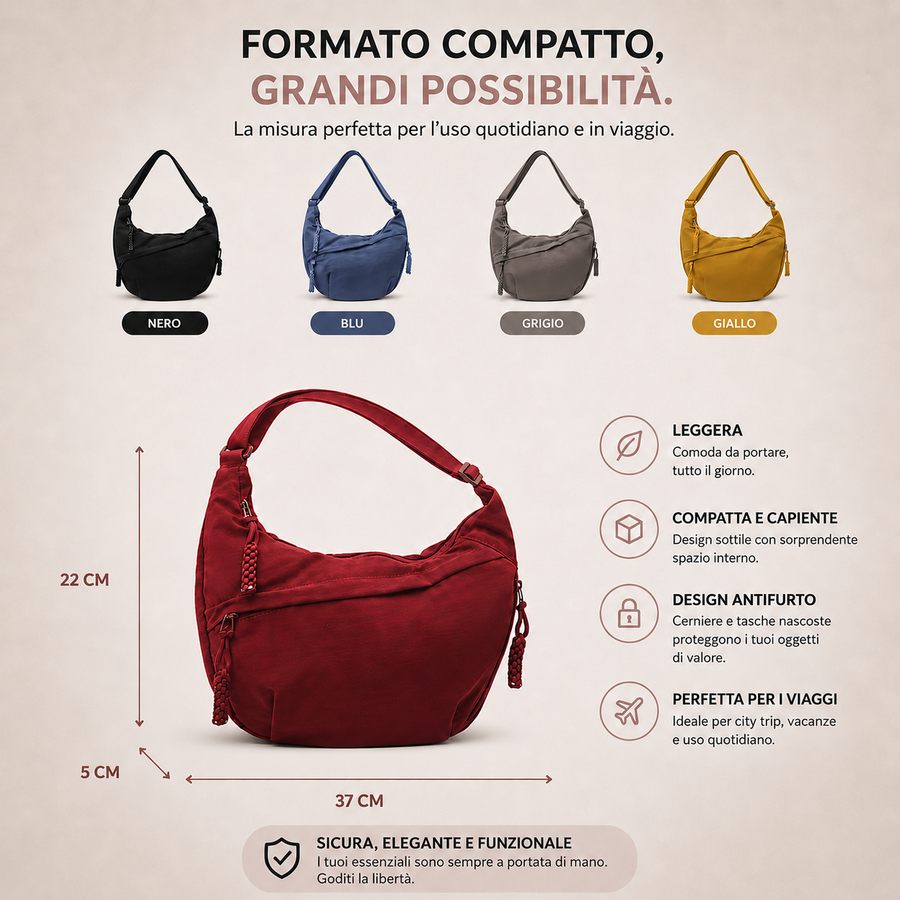 Mara Blue Shoulder Bag