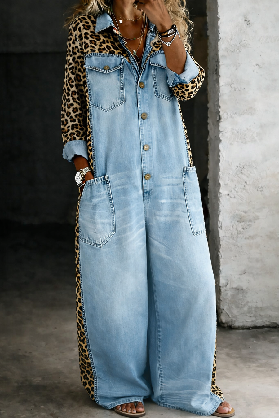 Amanda Denim Jumpsuit