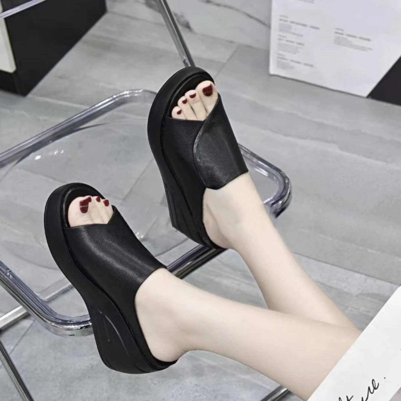 Eliza Orthopedic Wedge Sandals
