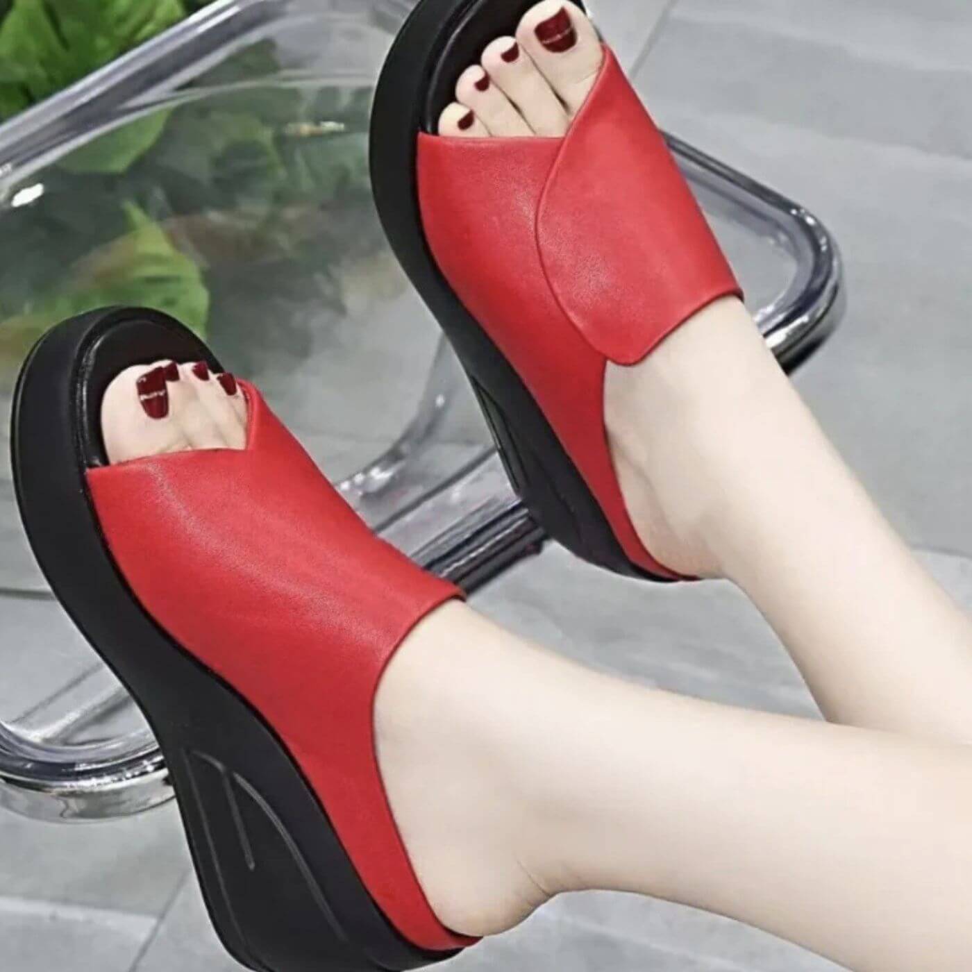 Eliza Orthopedic Wedge Sandals
