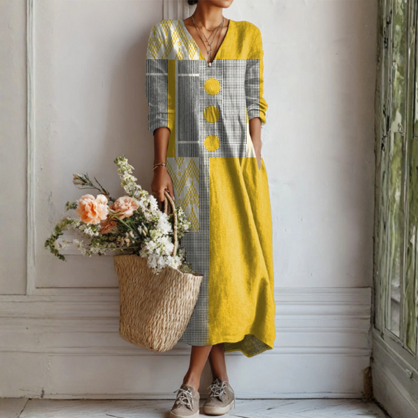 Emma Easygoing Linen Dress