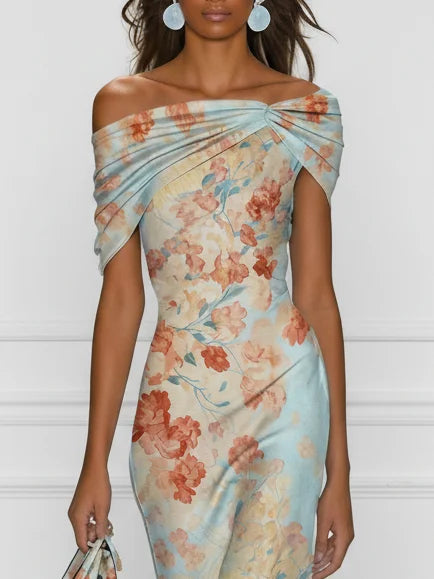 Victoria Off-Shoulder Mermaid Dress