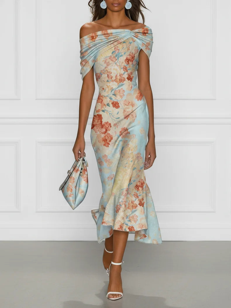 Victoria Off-Shoulder Mermaid Dress