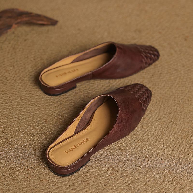Helma Leather Mules