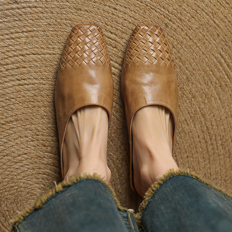 Helma Leather Mules
