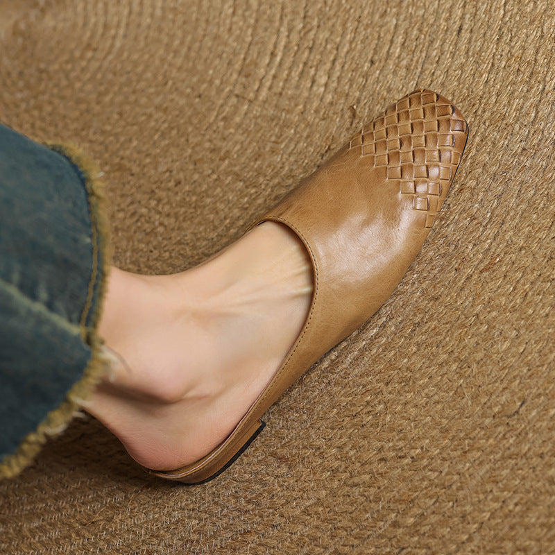 Helma Leather Mules