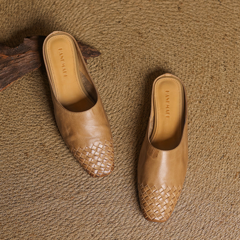 Helma Leather Mules