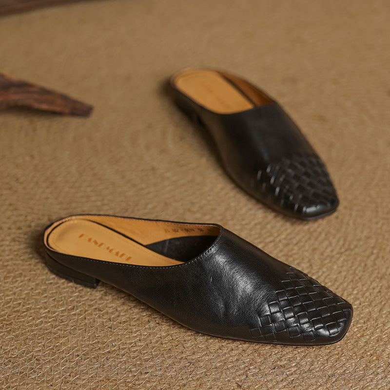 Helma Leather Mules