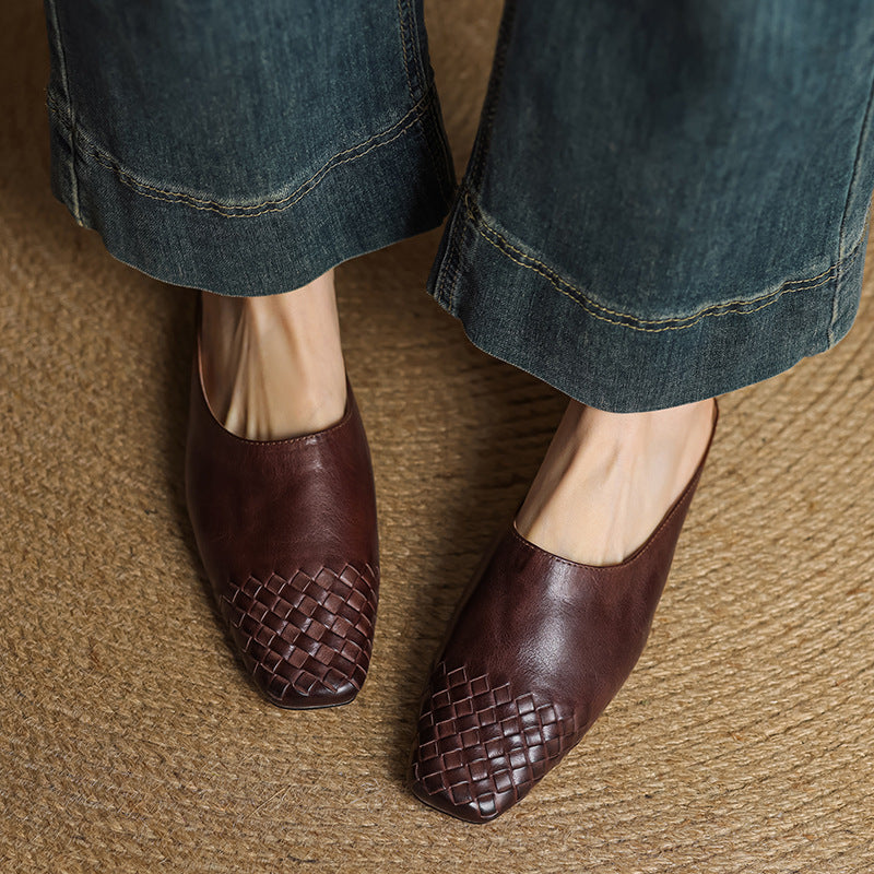 Helma Leather Mules