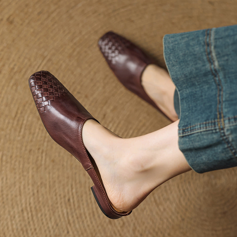 Helma Leather Mules