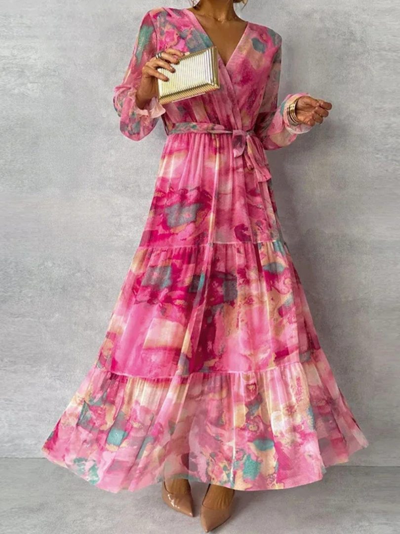 Sophie Elegant Floral Dress