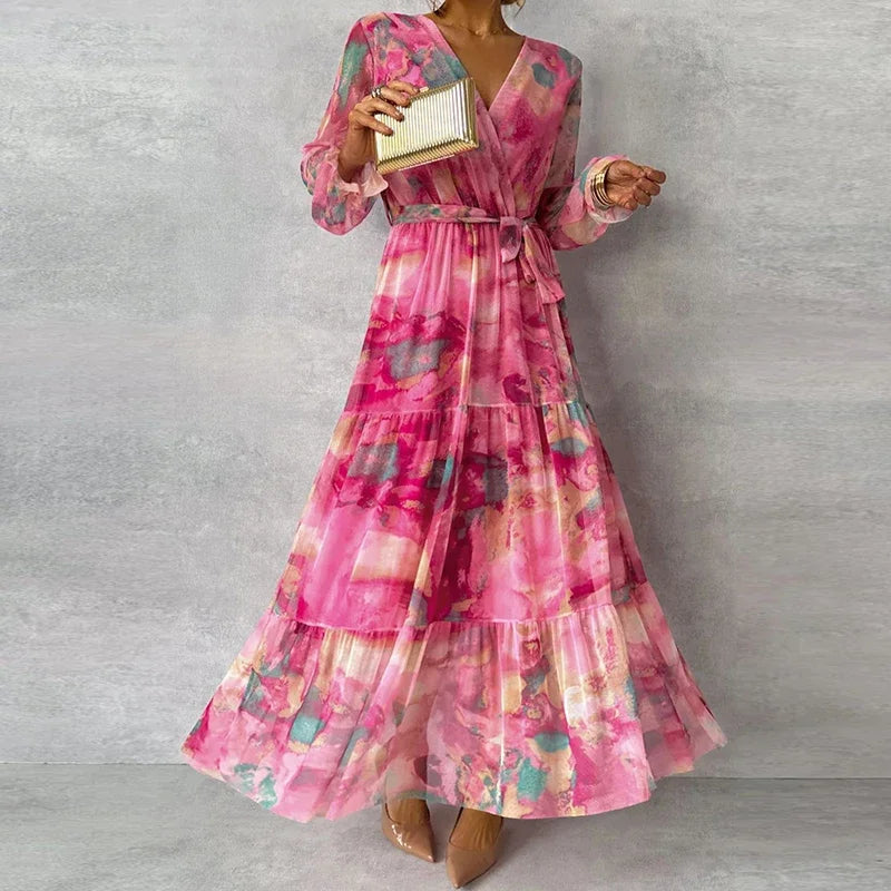 Sophie Elegant Floral Dress