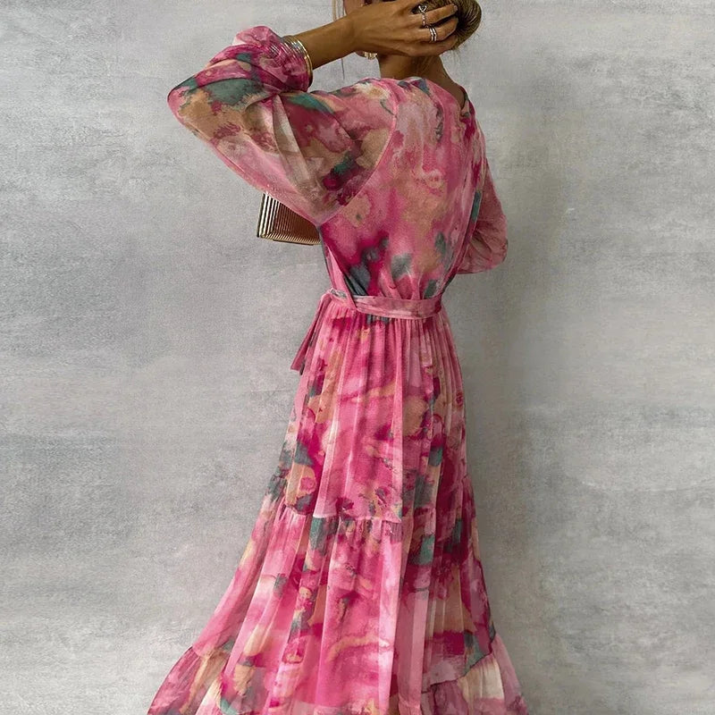 Sophie Elegant Floral Dress