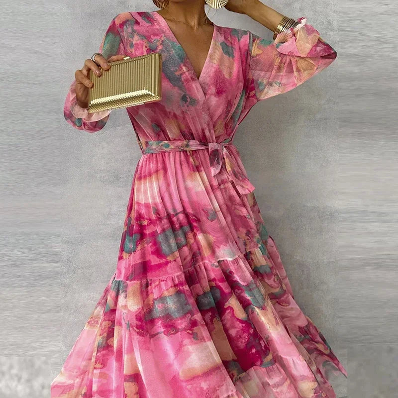 Sophie Elegant Floral Dress