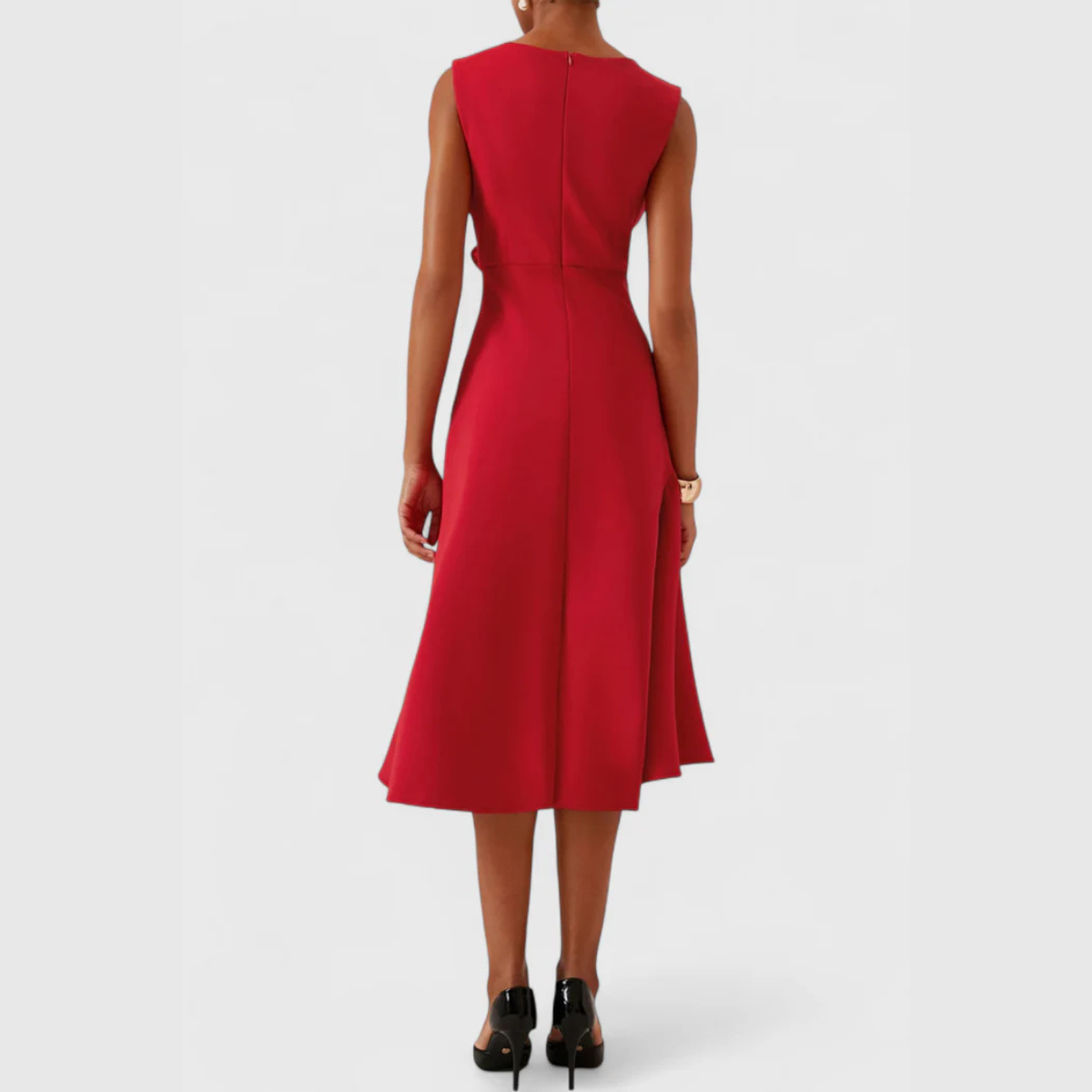 Nora | Draped Asymmetric Midi