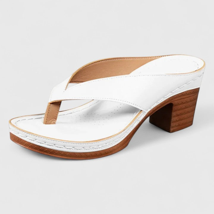 Jazrielle Orthopedic Leather Heels