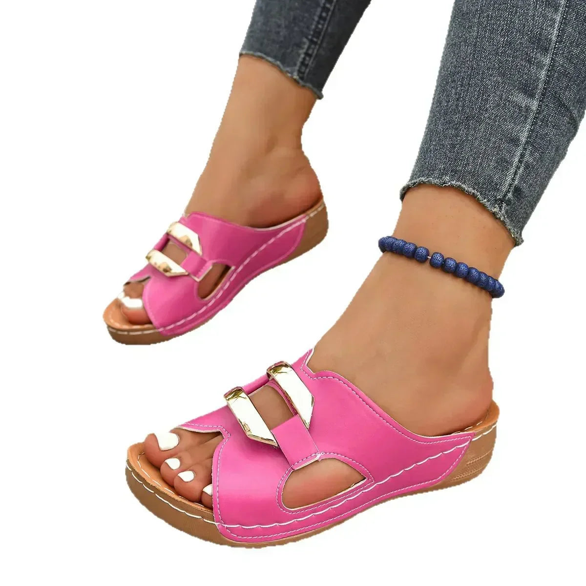 Lina Orthopedic Wedge Sandals