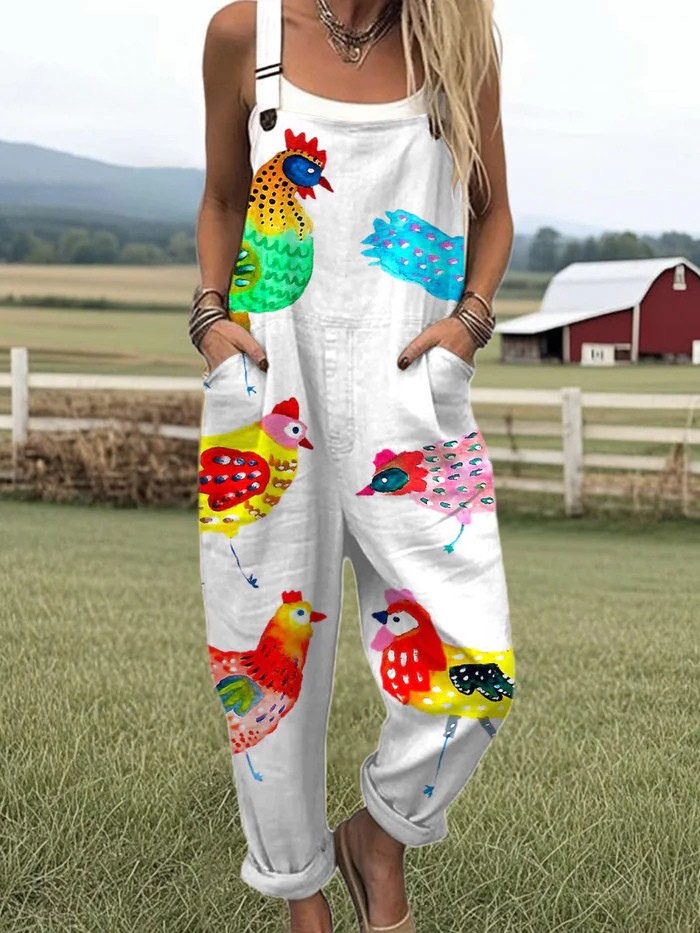 Barnyard Bloom Dungarees