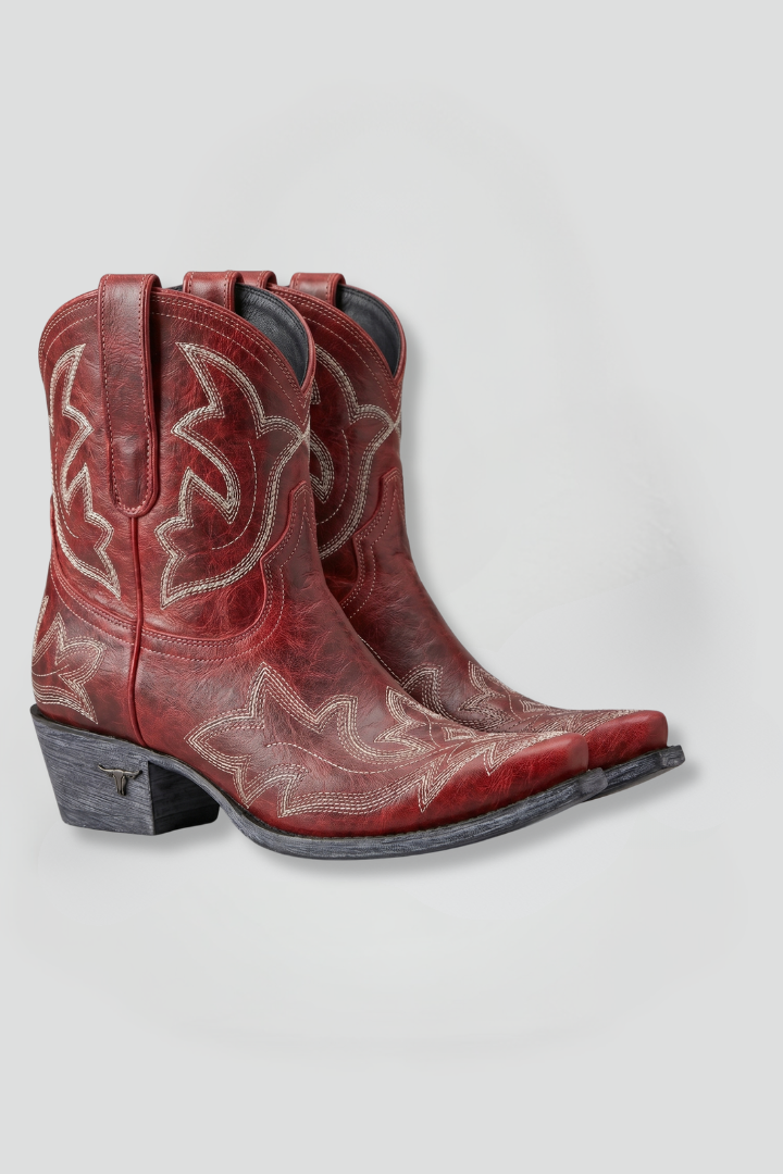 Embroidered Western Boots