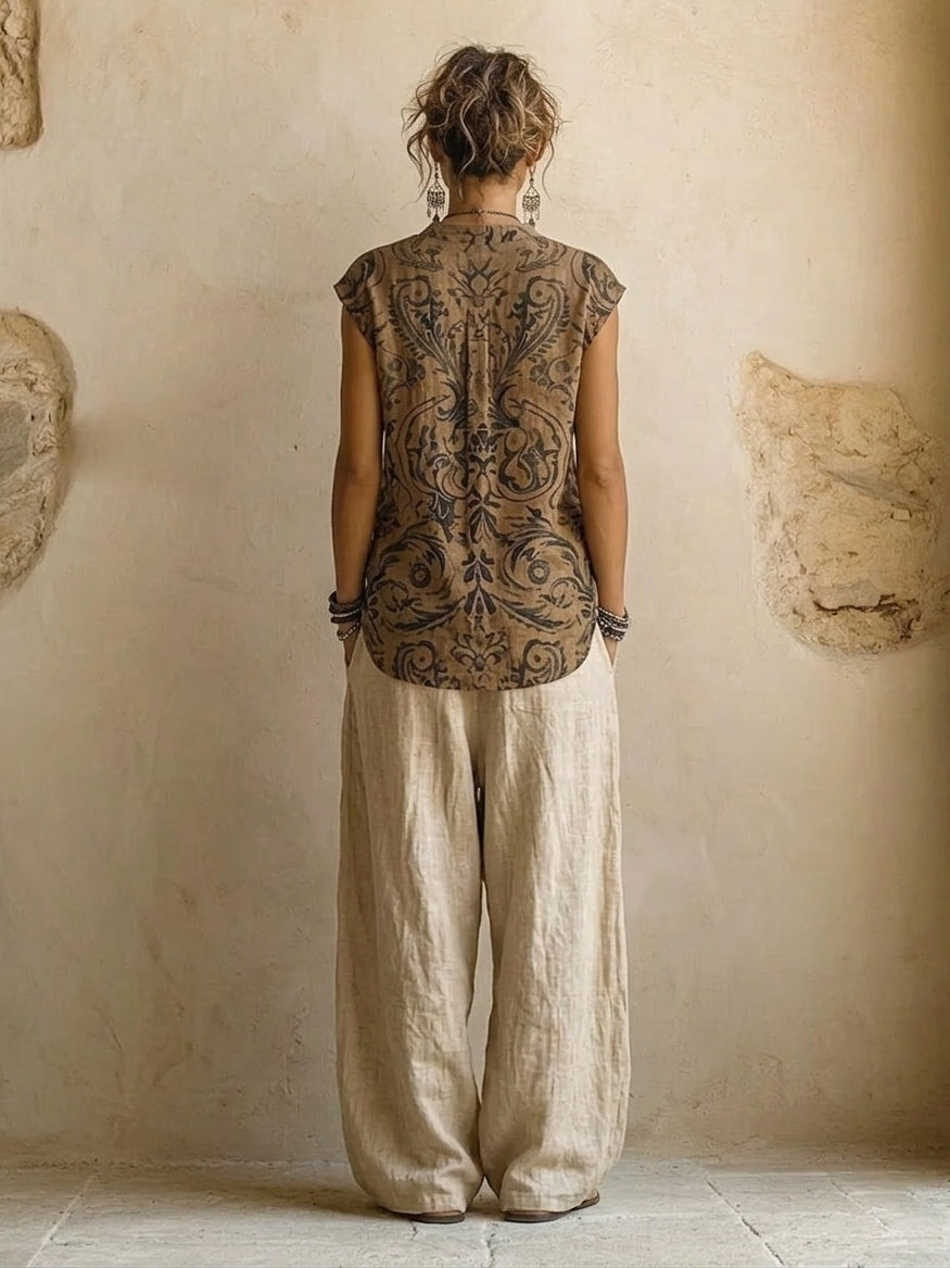 Natural 3-Piece Set™ - Cotton and Linen Blend
