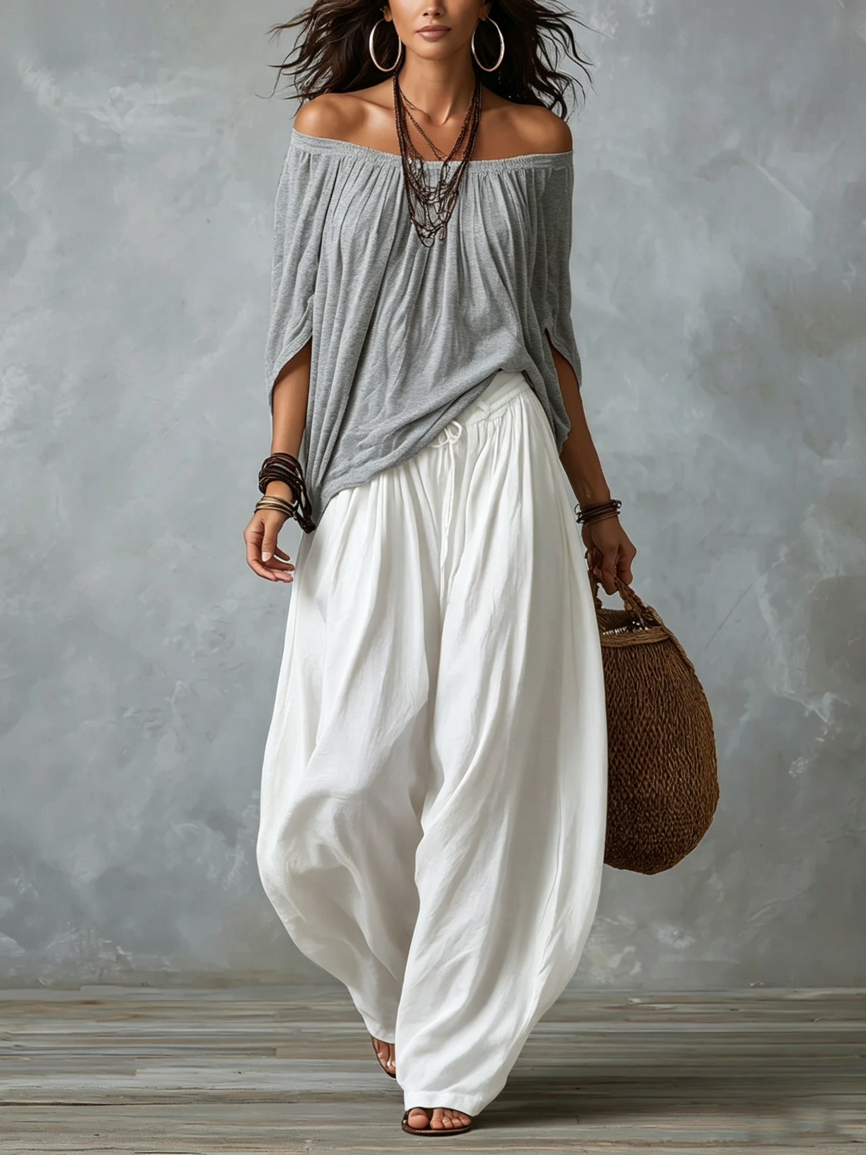 Isabella Off-Shoulder Set