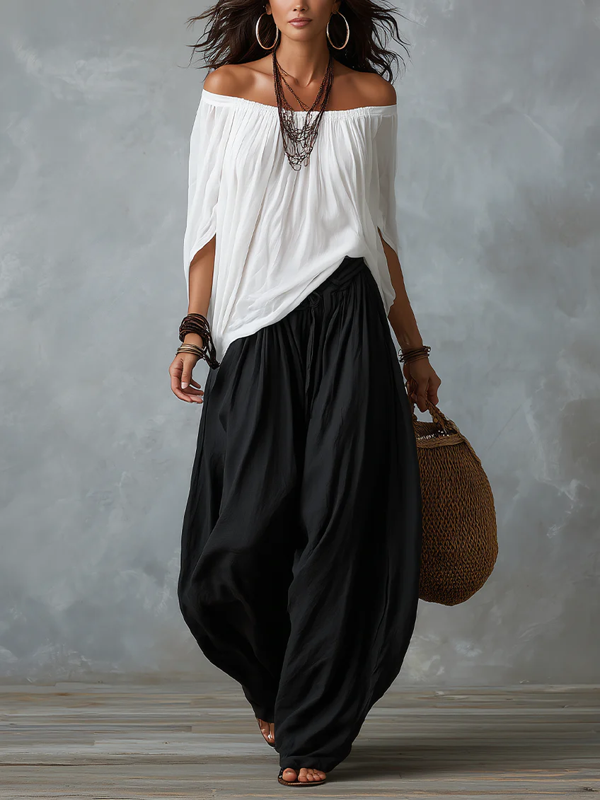 Isabella Off-Shoulder Set
