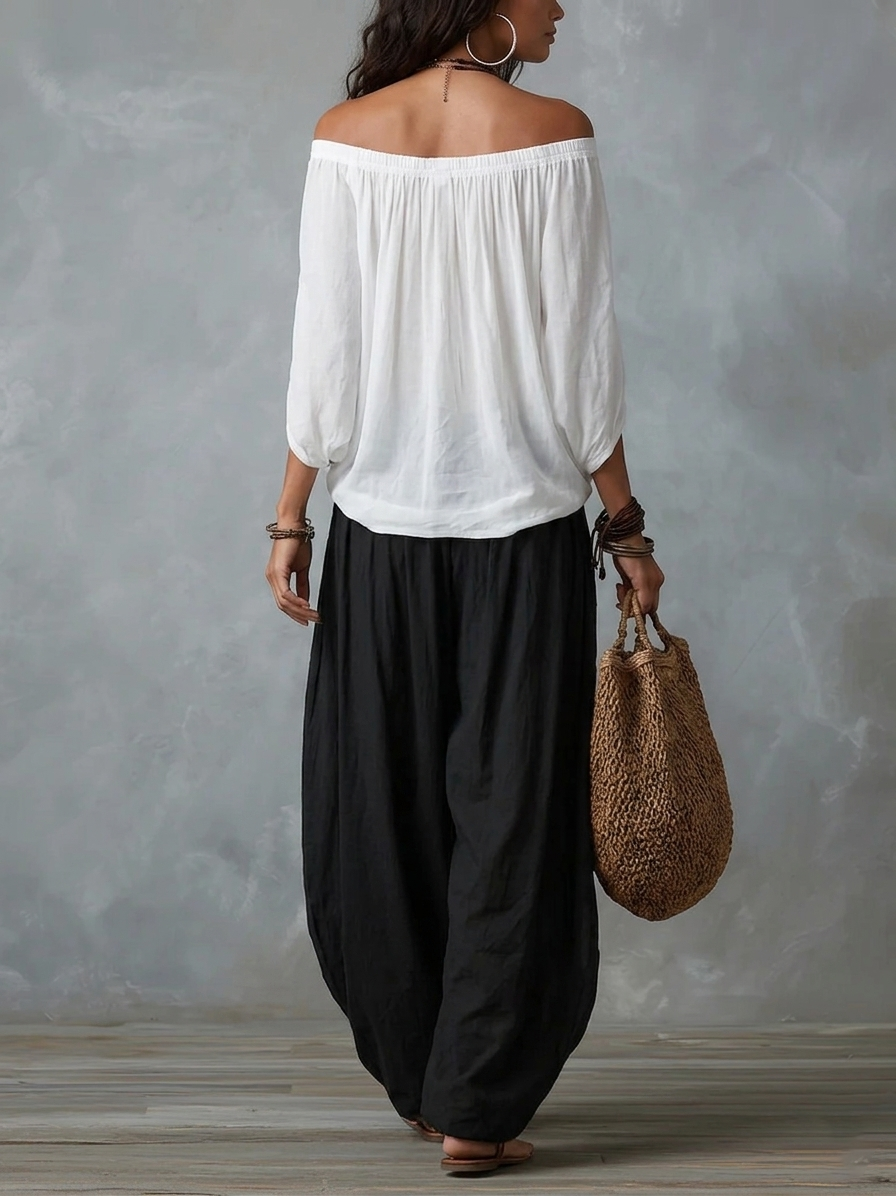 Isabella Off-Shoulder Set