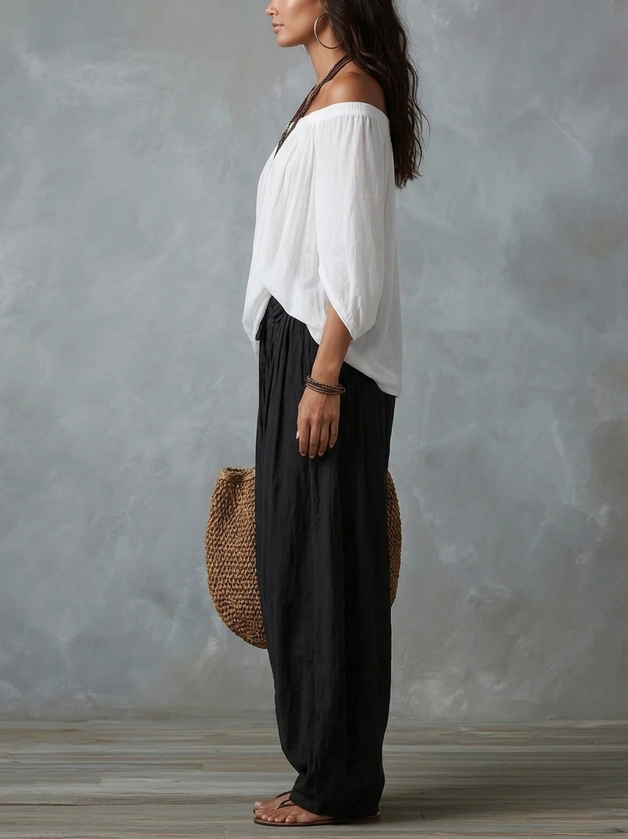 Isabella Off-Shoulder Set