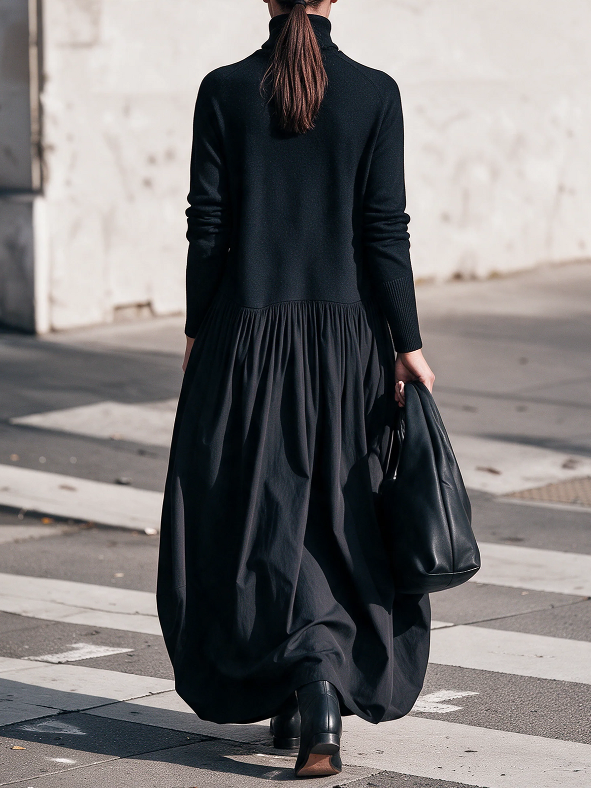 Sloane High Neck Maxi Dress
