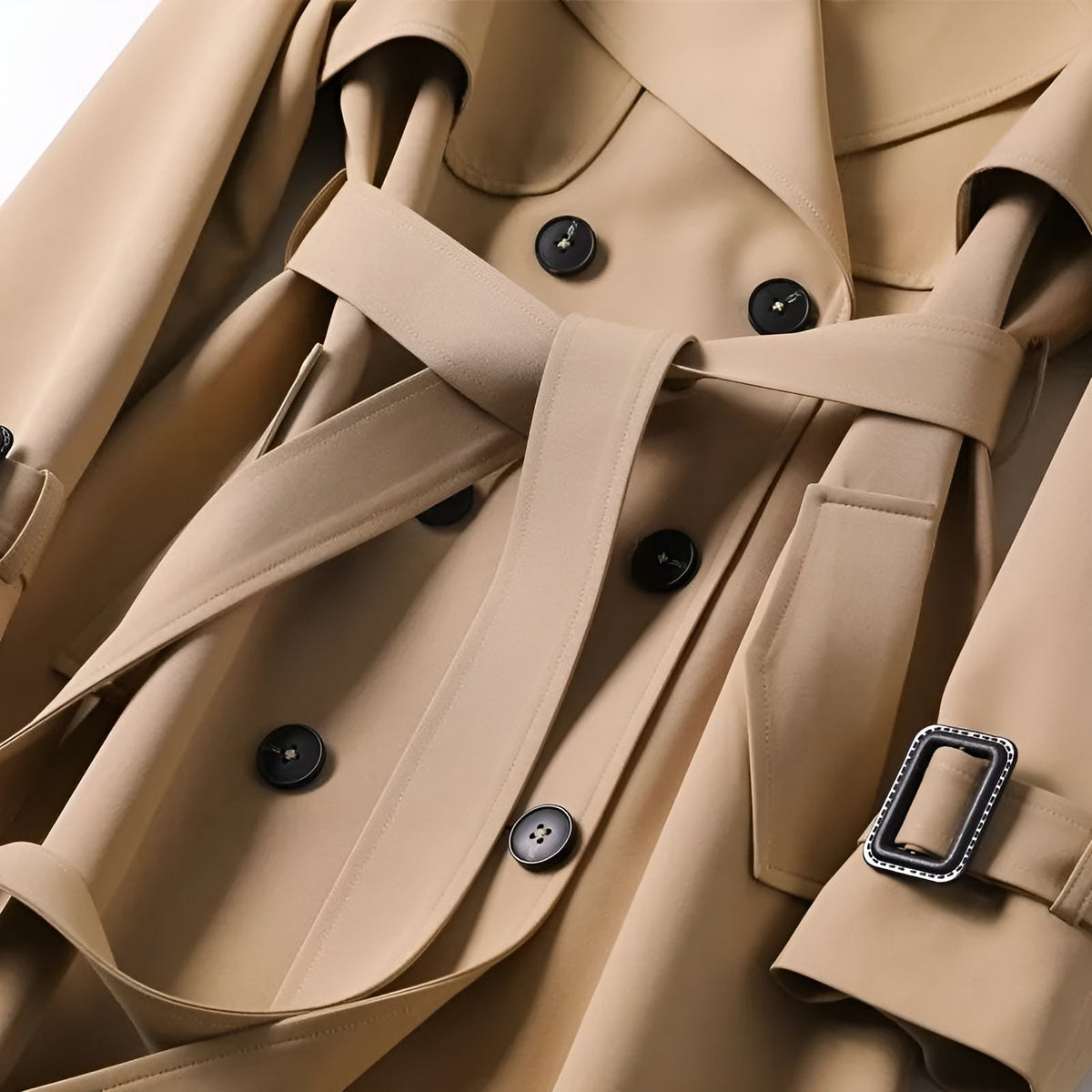 Jade Trench Coat