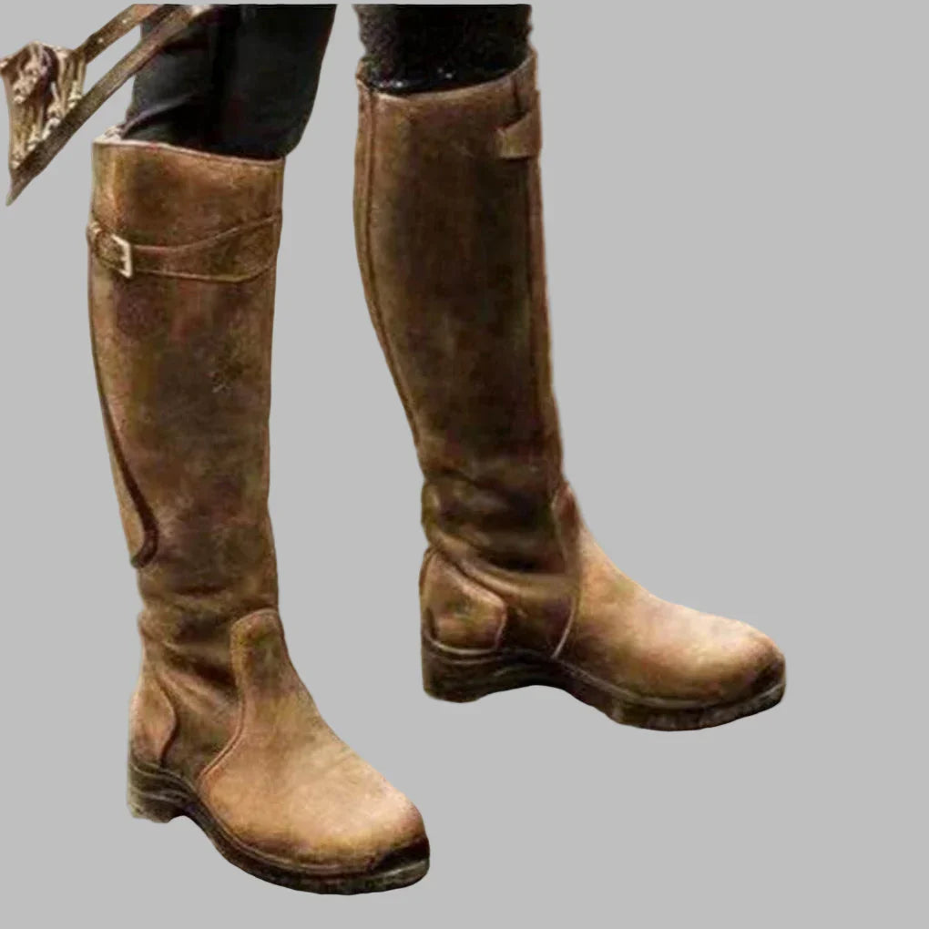 Greta Orthopaedic Leather Boots