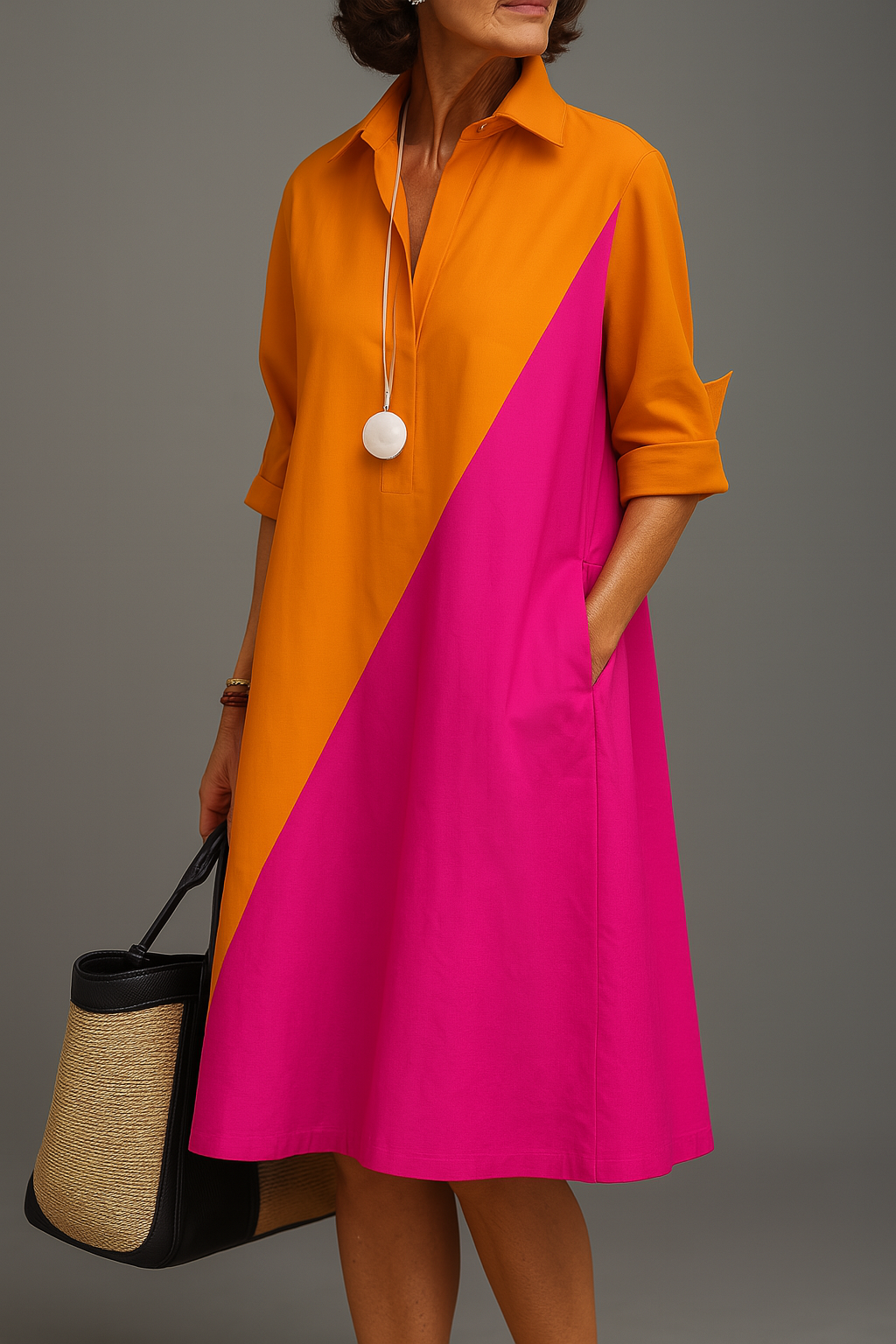 Diana™ | Sophisticated Midi Dress