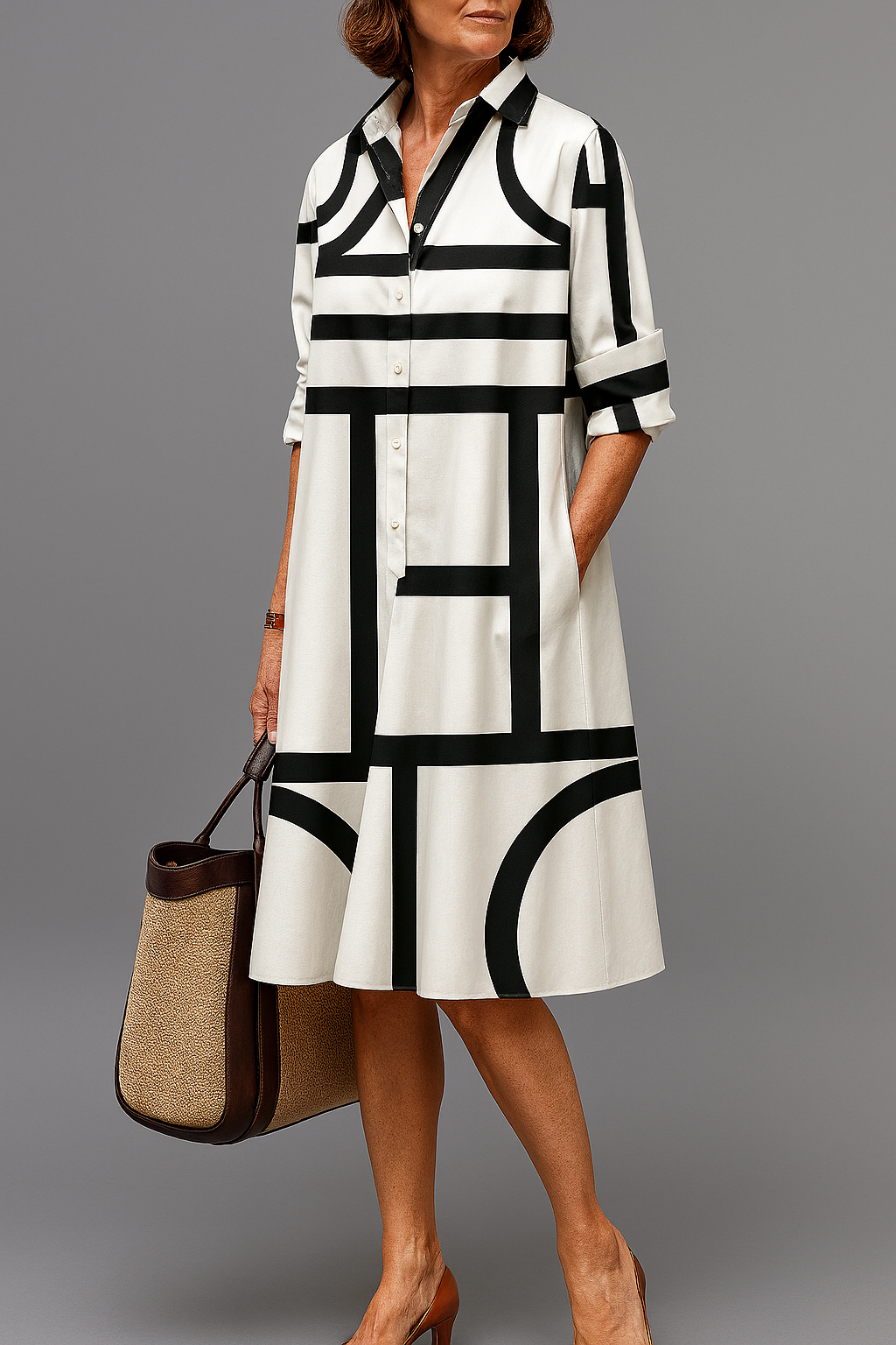 Diana™ | Sophisticated Midi Dress