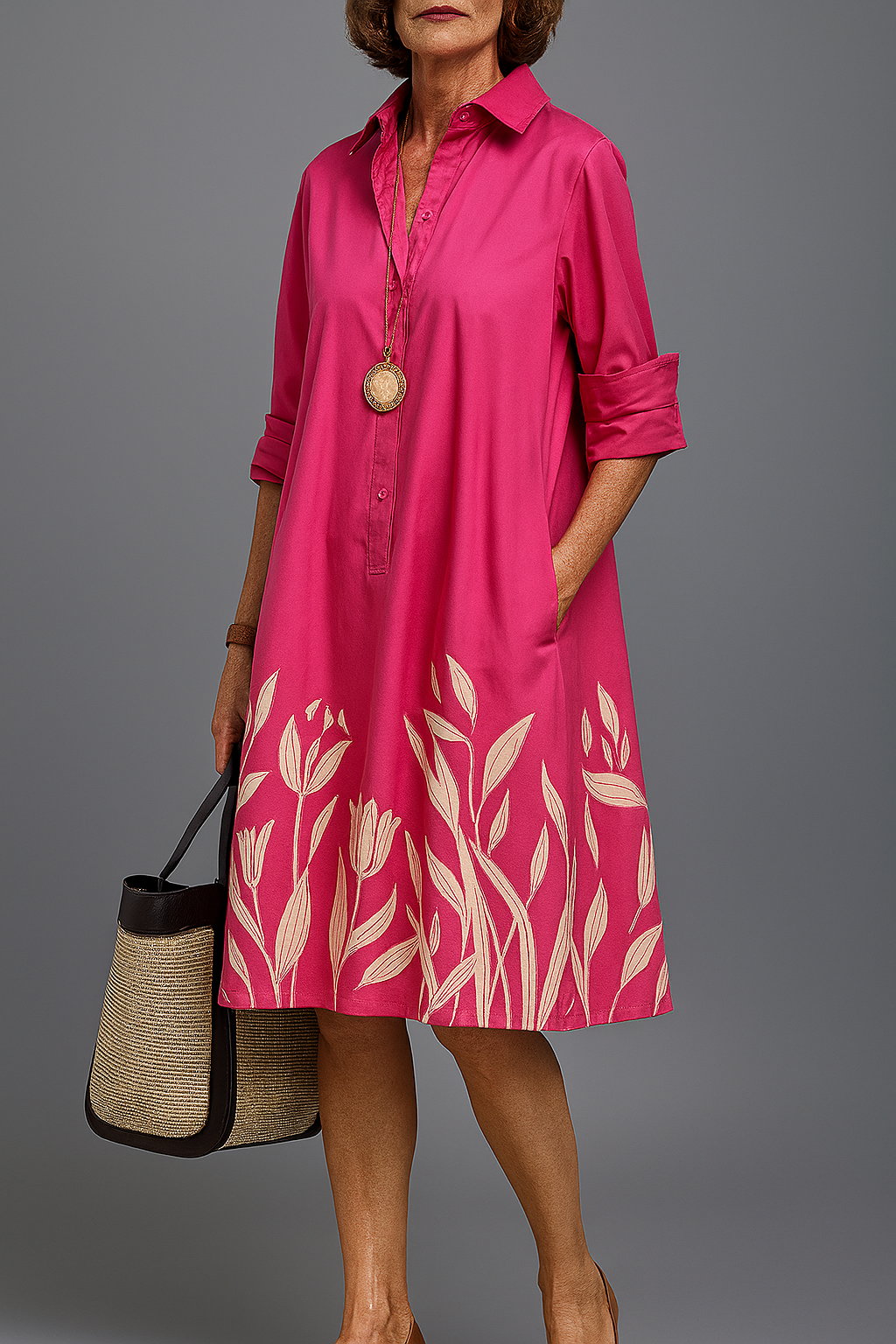 Diana™ | Sophisticated Midi Dress
