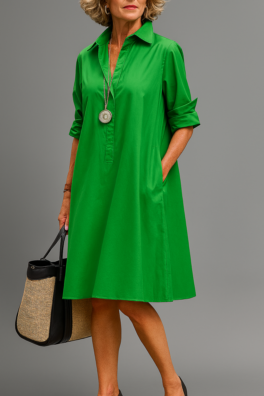 Diana™ | Sophisticated Midi Dress