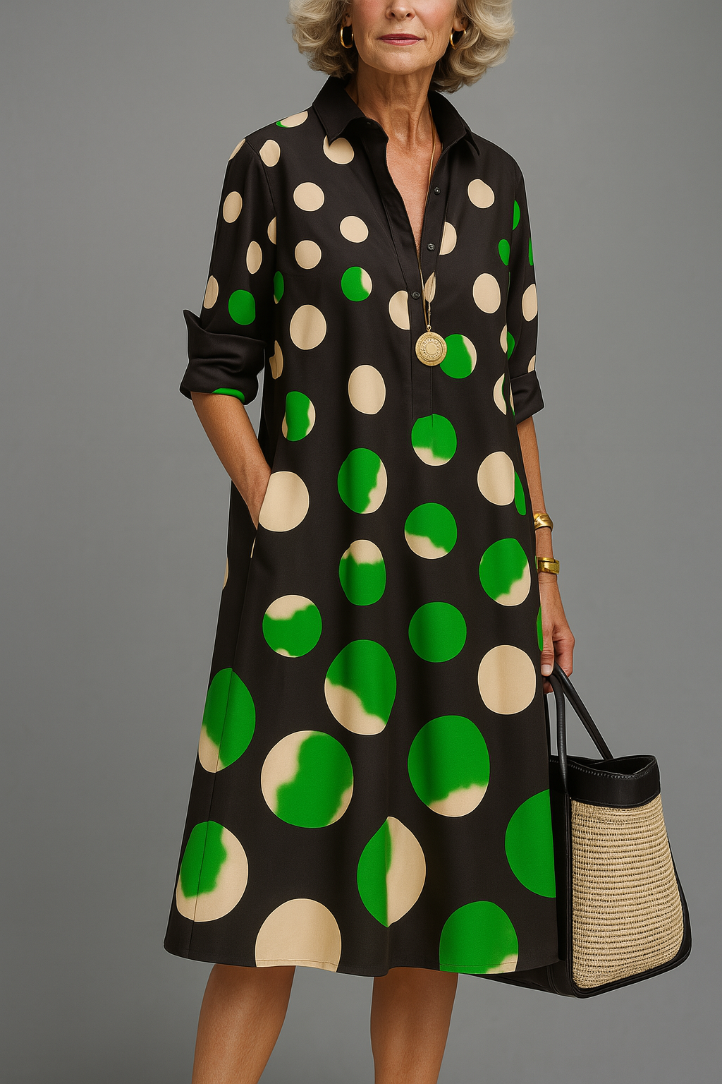Diana™ | Sophisticated Midi Dress