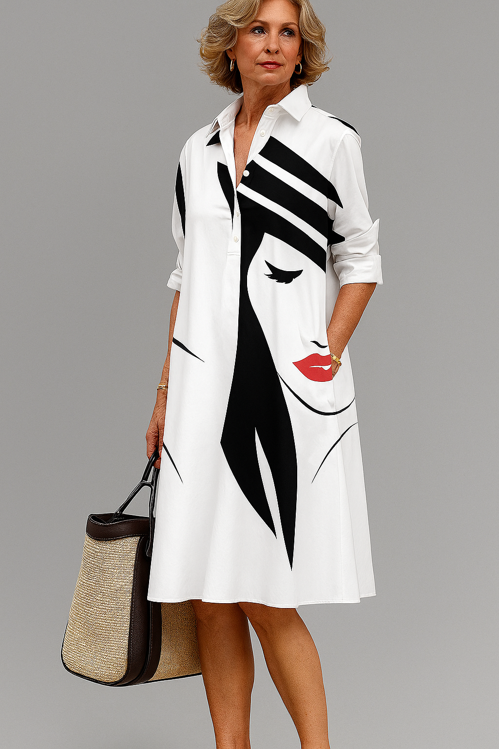 Diana™ | Sophisticated Midi Dress