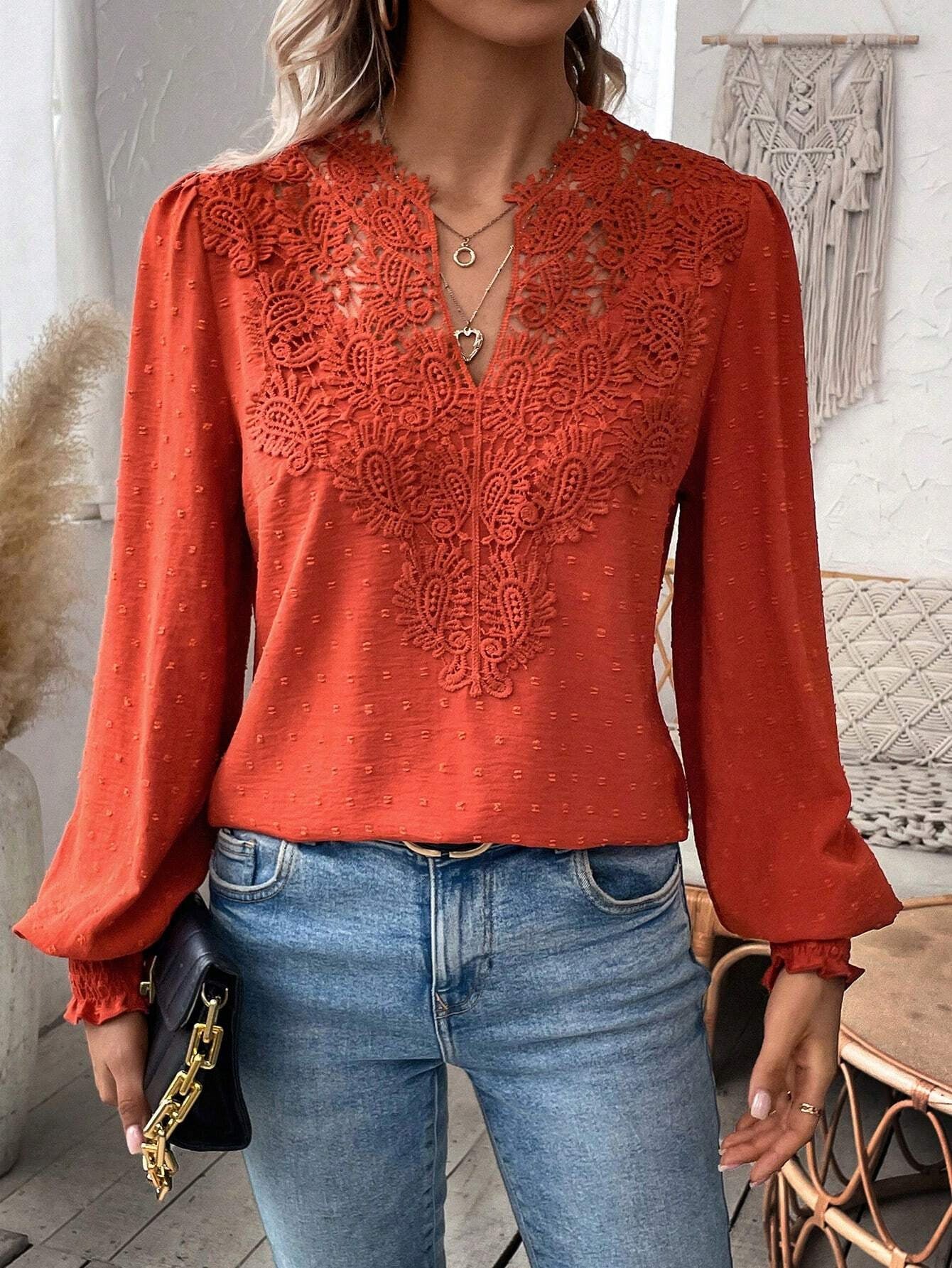 Lace | Casual Women's Blouse