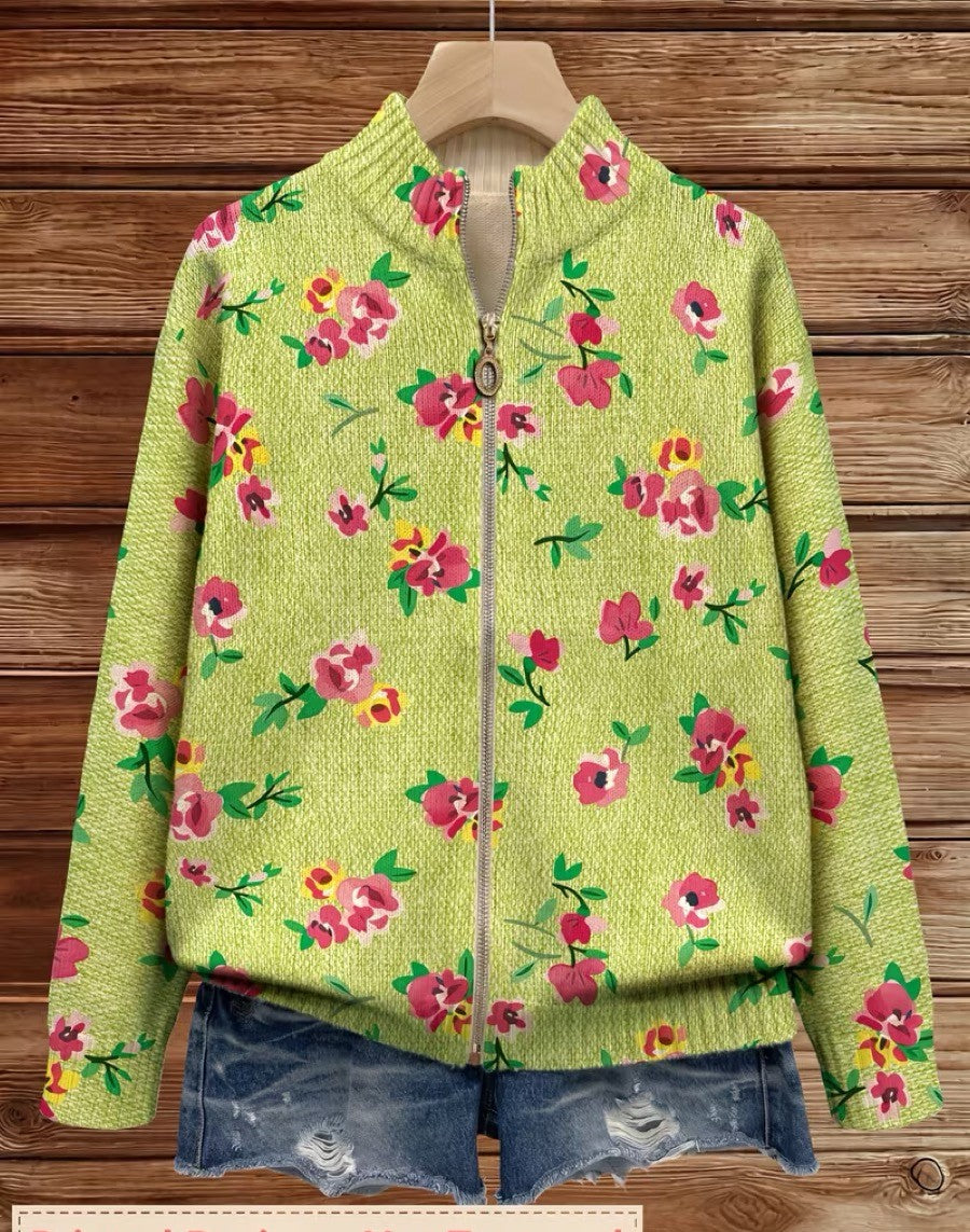 Constance Pink Floral Cardigan
