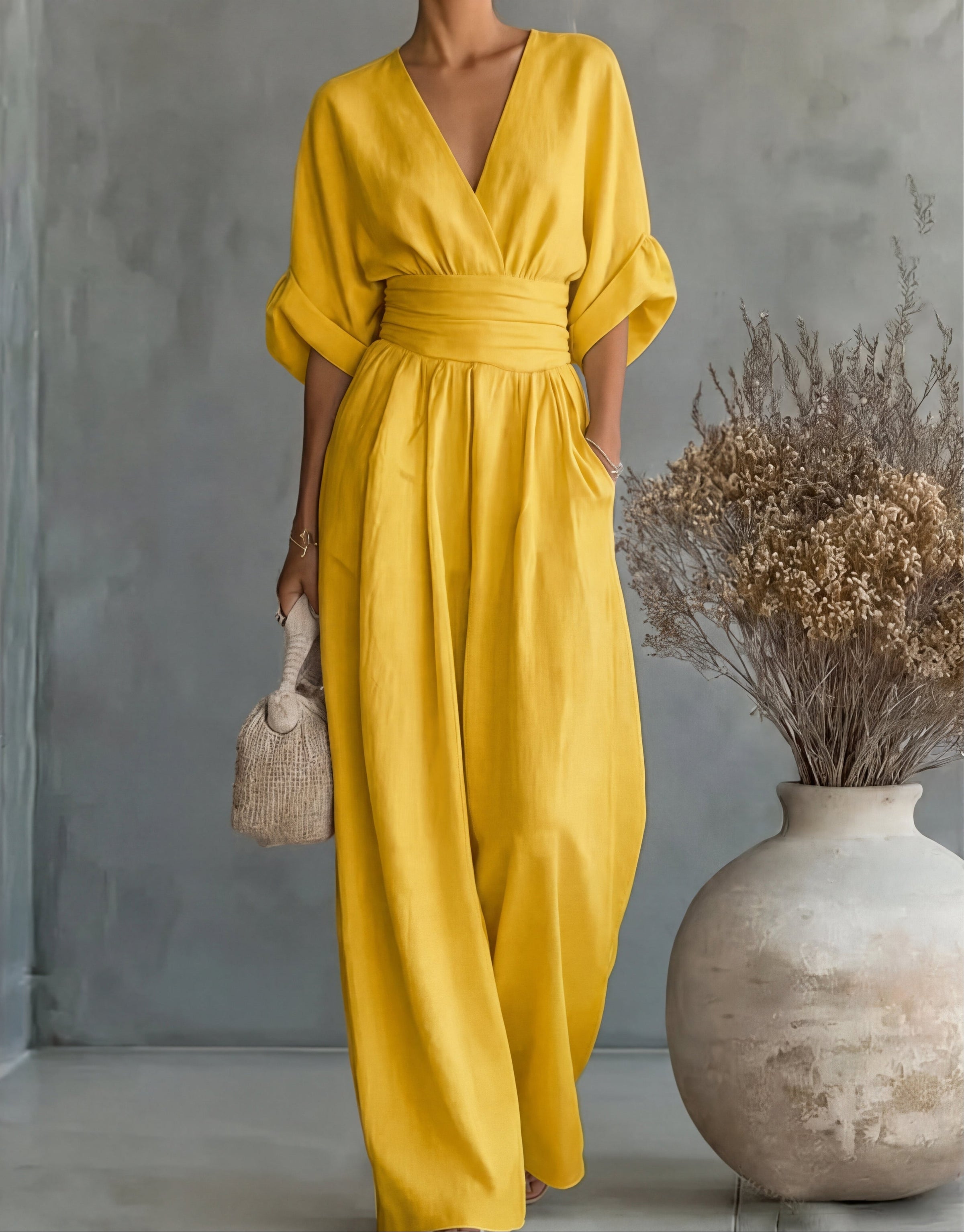 Kiara Flowing Maxi Dress
