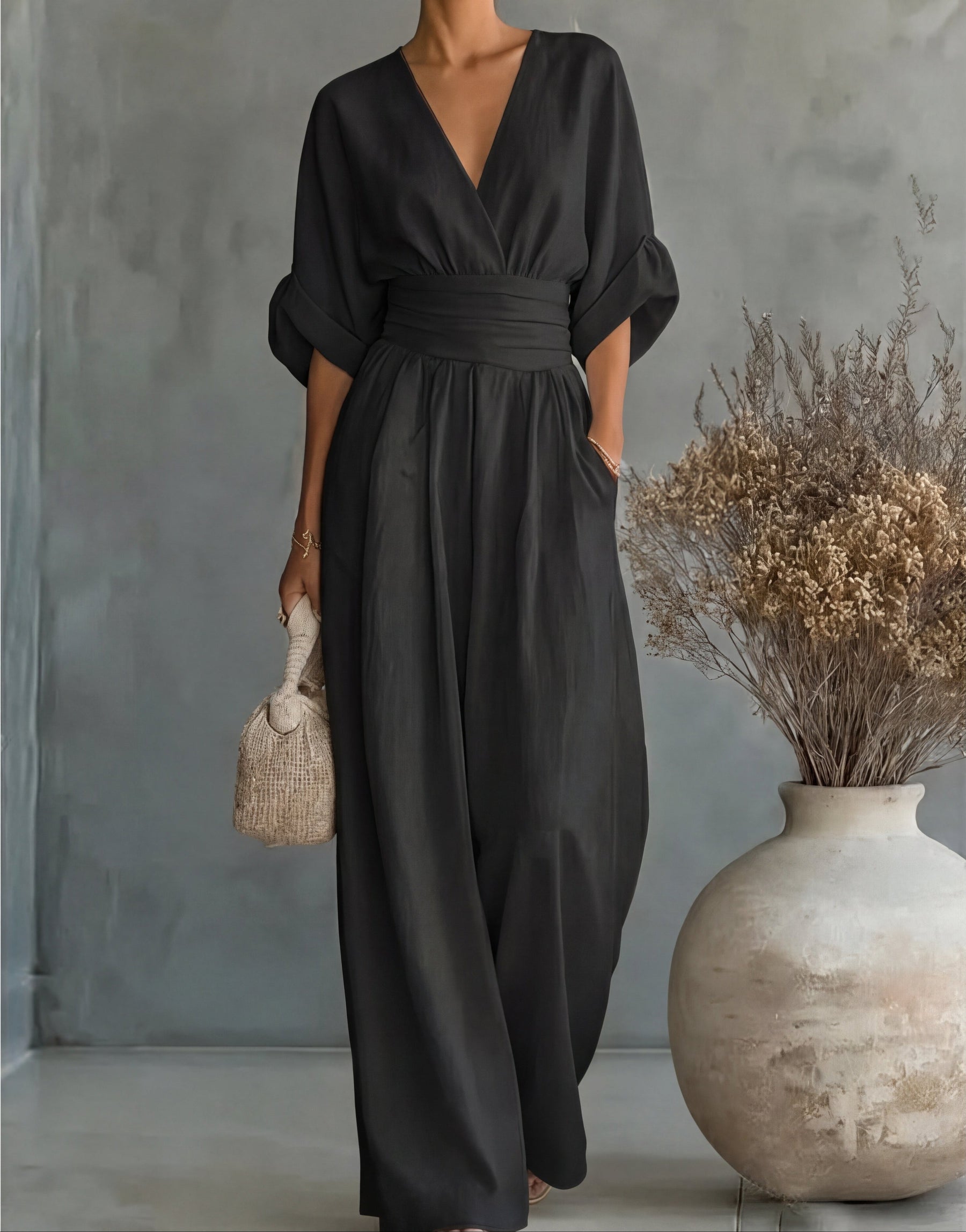 Kiara Flowing Maxi Dress