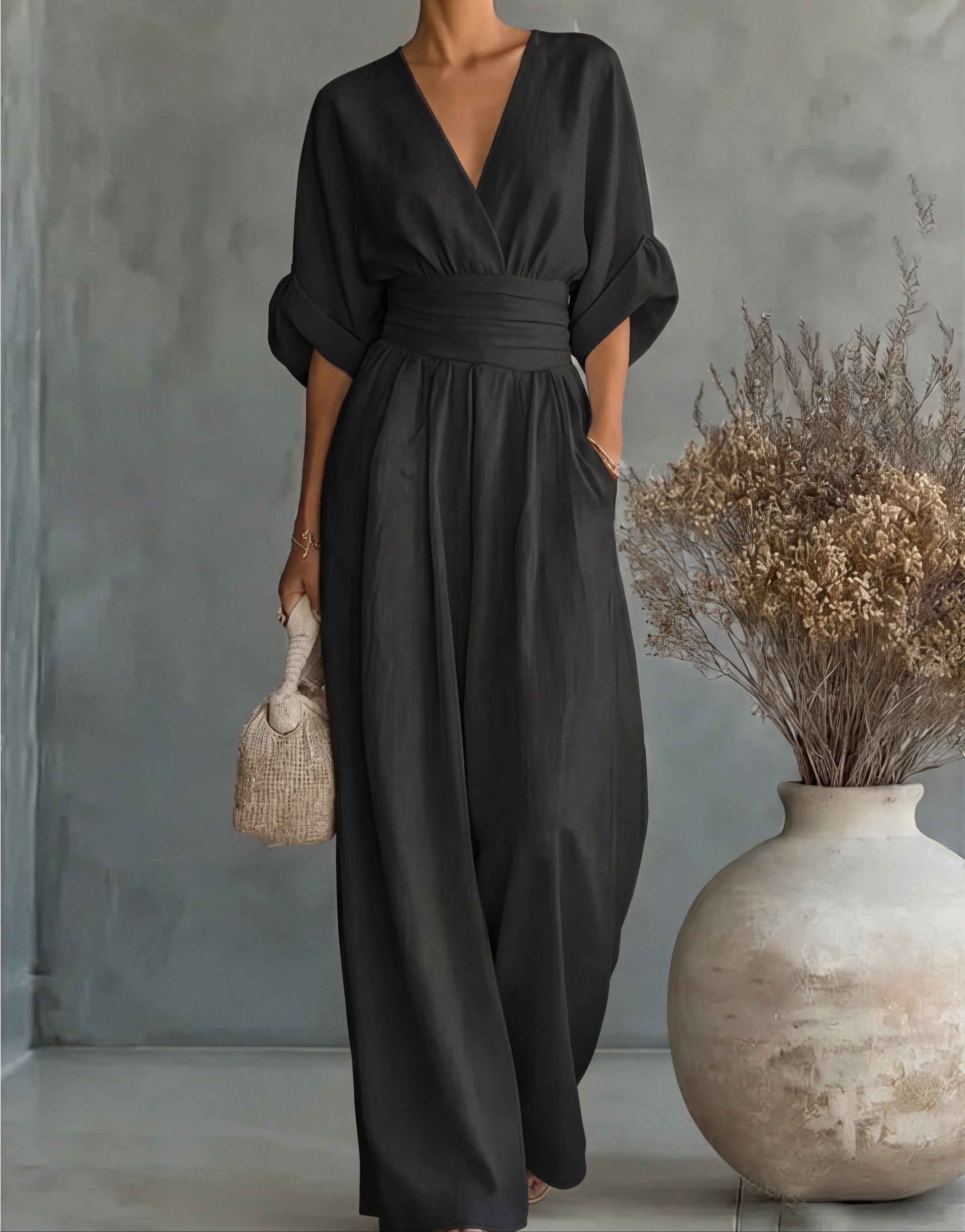 Kiara Flowing Maxi Dress