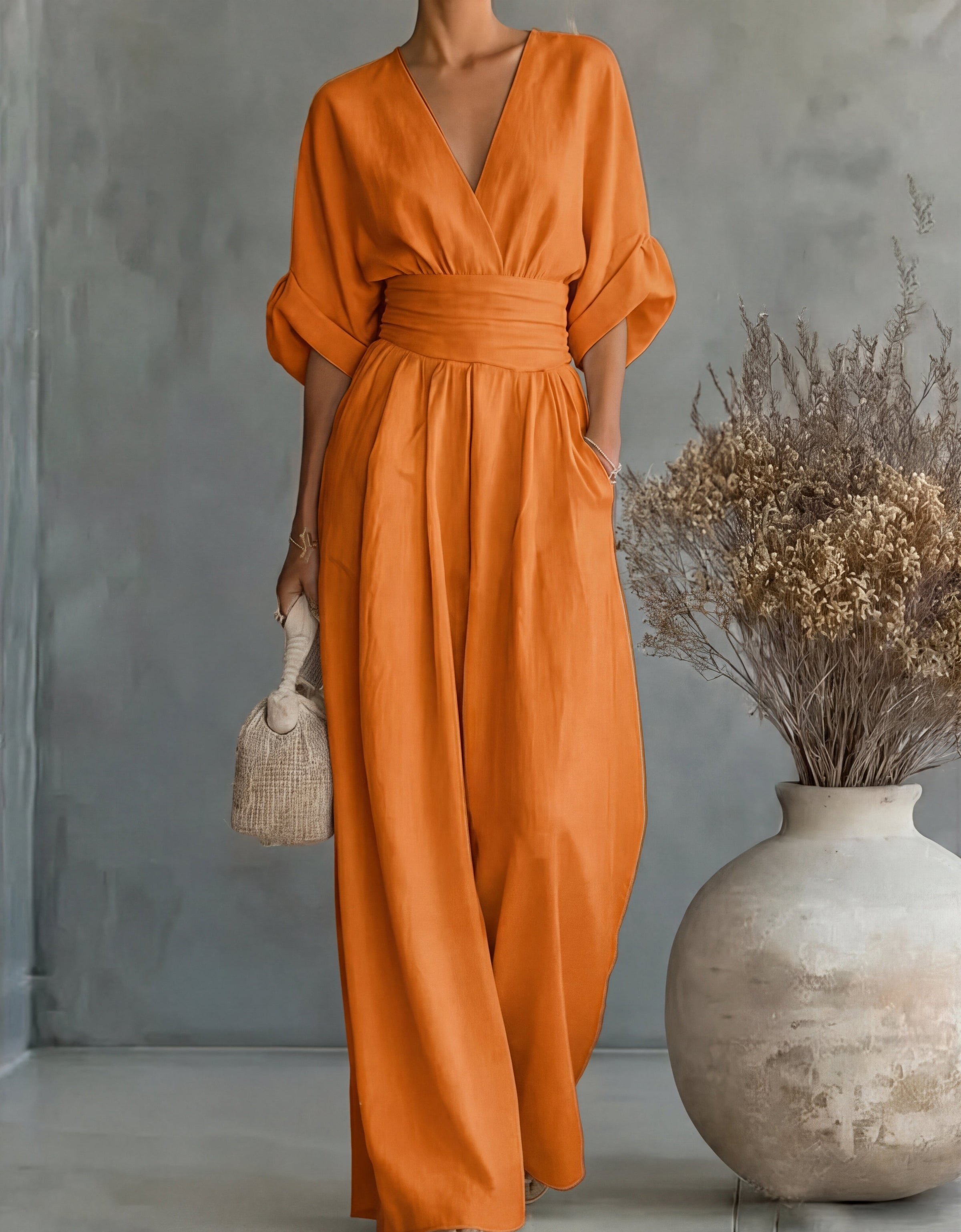 Elise – Elegant Fluid Jumpsuit