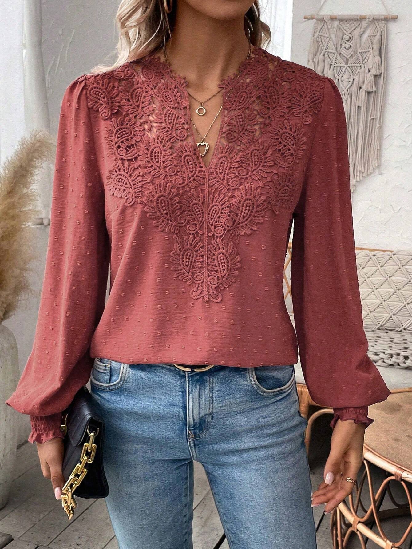 Lace | Casual Women's Blouse