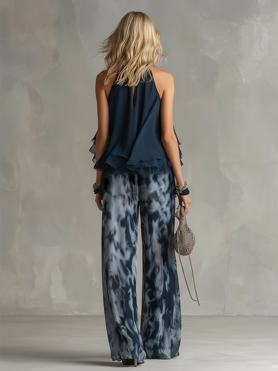 Louisa Nautical Chiffon Set